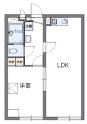 レオパレスエールⅡの物件間取画像